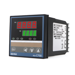 BERM REX-C700 K/J/PT100 <strong>Input</strong> Intelligent PID Thermostat <strong>Universal</strong> <strong>Input</strong> Digital Display Thermostat Oven <strong>Temperature</strong> <strong>Controller</strong> - Product Image 1