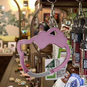 Portachiavi Moschettone Promozionale con Logo Personalizzato Inciso Design <span class=keywords><strong>Hello</strong></span> <span class=keywords><strong>Kitty</strong></span> all'Ingrosso, Crea il Tuo Logo Souvenir - Product Image 2