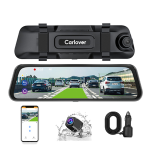 后视镜摄像头汽车dvr 4k ADAS BSD智能驾驶辅助系统WiFi连接查看 - Product Image 3