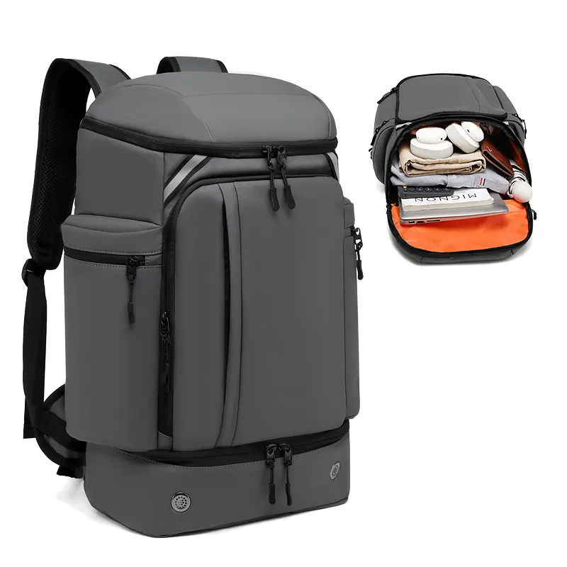 En Stock al por mayor Oxford impermeable portátil de viaje multifunción mochila escolar con antirrobo
