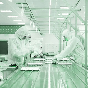 ISO 6 7模块化洁净室实验室易于使用3年FFU空气过滤电机3000光学眼镜不锈钢新条件