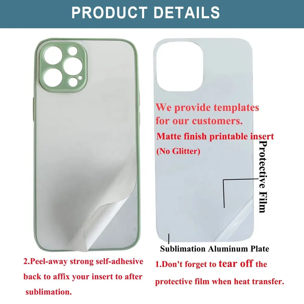 Customized 2d Soft Tpu Bulk Covers Heat Press Diy Print Sublimation Blank Phone Cases For Iphone 14 13 12 Pro Max