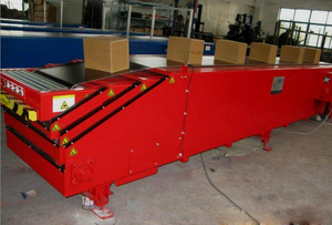 Manual Telescopic Belt Conveyor for Vehicle Truck <strong>Loading</strong> <strong>Unloading</strong> 50kg Fertilizer Bags Mobile Unit for Printing Shops - Product Image 3