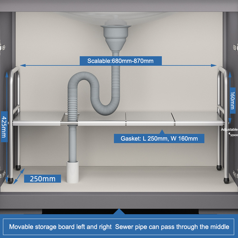 Acier inoxydable (monocouche avec 5 planches)