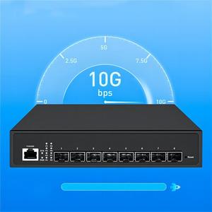 データセンターホームネットワークISP用の工場OEML3マネージドイーサネットスイッチ10Gファイバースイッチ - Product Image 3