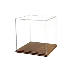 Trường hợp hiển thị Acrylic trong suốt với cơ sở bằng gỗ hoàn hảo cho trưng bày sưu tập với xem rõ ràng chống bụi và thiết kế thanh lịch - Product Image 2