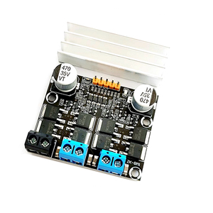 10A Módulo de accionamiento de motor de CC dual Regulación de velocidad PWM positiva y negativa Atenuación 3-18V Bajo voltaje y alta corriente - Product Image 1
