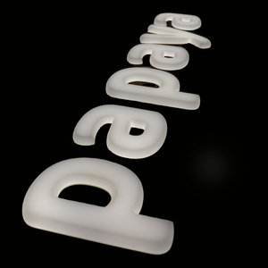 Koncept 3d акриловая доска для вывесок, светодиодная подсветка, буквы алфавита, светодиодные буквы для деловых вывесок - Product Image 2