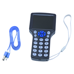 125KHZ 13.56MHZ Key Fob RFID Card <strong>Reader</strong> Contactless RFID Smart Card <strong>Reader</strong> Copy Machine Duplicator Portable Handheld Access Key