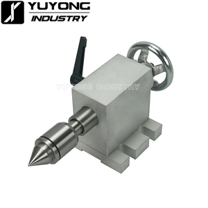 4th <strong>Axis</strong> Dividing Head 6:1 <strong>Rotation</strong> <strong>Axis</strong> <strong>Cnc</strong> Rotary <strong>Axis</strong> Chuck 80mm Activity Tailstock for <strong>CNC</strong> <strong>Router</strong> Engraver Milling Machine - Product Image 4