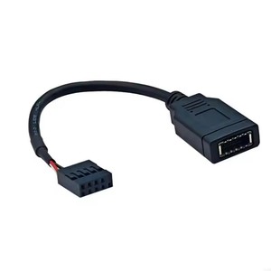 Cavo di intestazione USB2.0 9pin per digitare E scheda madre con comodi connettori frontali di tipo C per compatibilità Desktop