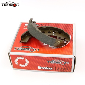 K2342 çin Terbon toptan oto araba fren sistemi parçaları fren yedek yarı metalik/seramik FREN PABUCU 04495-52020