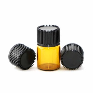1毫升2毫升3毫升玻璃瓶透明样品瓶，带盖，用于血清油化妆品护理包装 - Product Image 4