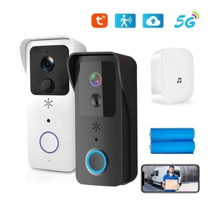 Video inalámbrico WiFi timbre 5g Cámara visión nocturna impermeable Audio bidireccional inteligente hogar inalámbrico Video timbre intercomunicador - Product Image 2