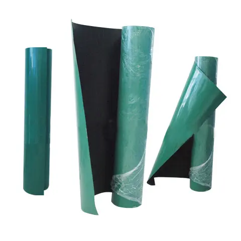 Großhandel Hoch temperatur ESD Green Mat/ESD Tisch matte Mit verschiedenen Größen Anti static Rubber Mat Sheet Roll