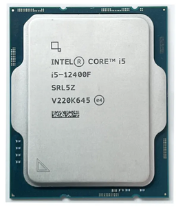 Fábrica al por mayor usado Intel 6 Core CPU I5 12400F 4,4 Ghz Turbo frecuencia 2 canales procesador para computadoras - Product Image 3