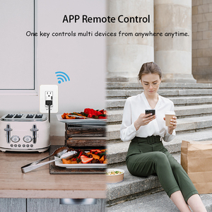 110V abd uzaktan kumanda wifi priz tuya app duvar güç usb portları ile çok çıkış fişi