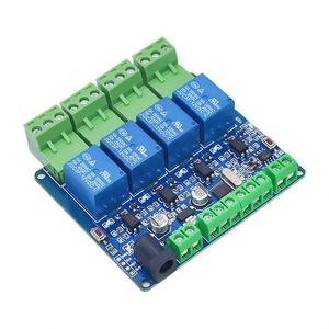 5V 12V 24V Modbus Rtu 1 Módulo de relé de 2 canales Comunicación RS485 TTL 1 Módulo de relé de entrada de 2 vías - Product Image 3