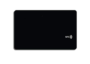 Printable Blank13.56mhz NTAG213 NTAG215 NTAG216 Smart Digital RFID Business PVC Matt Black NFC Card - Product Image 4