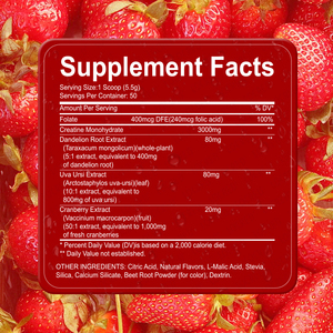 Karahindiba, Uva Ursi ve kızılcık özü ile büyük boost - Creatine monohidrat için pompa-It-Up kreatin Purdre kreatin - Product Image 5