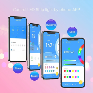 USB SP611E SPI WS2812B Smart Bluetooth RGBIC LED-Controller 5V - Product Image 4