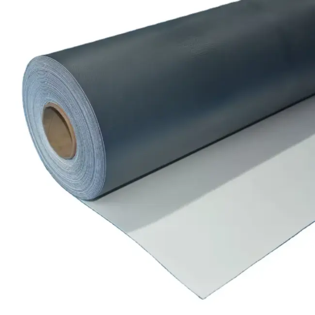 High Quality 60mil TPO Flat Roofing PVC Plastic Membrane 1.5mm-2mm Thickness Butyl Adhesive 20m Building Wall Tape Waterproof