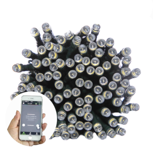 Dekorative Außen leuchten Bluetooth Wasserdichte LED-Lichterketten RGBIC Holiday/Patio/Pool Party Beleuchtung mit Timer-Fernbedienung - Product Image 3