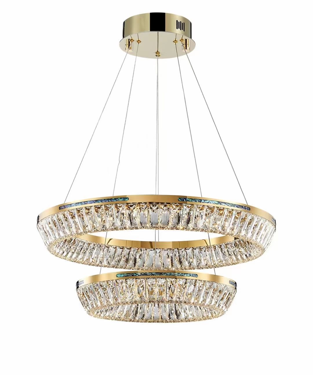 Bedroom living room pendant light luxury chandelier light led crystal chandelier modern