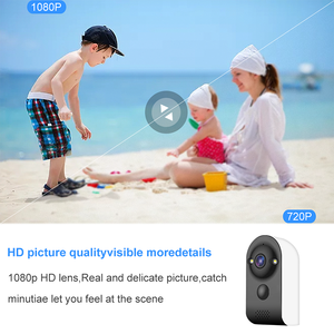 LEVOFAST 2023最新智能迷你小型摄像机PIR检测电池供电Wifi IP摄像机无线网络摄像机 - Product Image 6