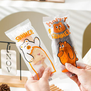 Tủ đông an toàn <span class=keywords><strong>Popsicle</strong></span> Túi kem cuộn phim Túi cấp thực phẩm Bao bì cho đông lạnh món tráng miệng - Product Image 6