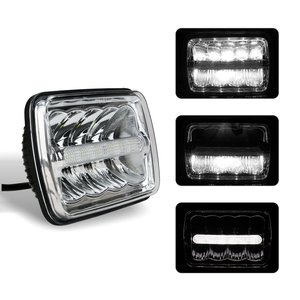 ไฟหน้า LED ทรงสี่เหลี่ยมมุมฉาก45W สำหรับอะไหล่รถยนต์อุปกรณ์เสริมรถยนต์5X7สูง/ต่ำ - Product Image 6