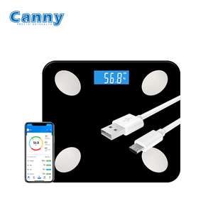 Elektronik cam akıllı <span class=keywords><strong>kalori</strong></span> Fit Bluetooth dijital vücut ağırlığı banyo analizi 180Kg vücut yağ ölçer