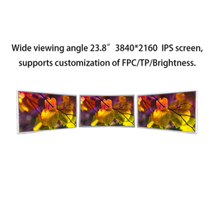 23.8'' 3840*2160 EDP <strong>Interface</strong> 500 Nits 4K <strong>LCD</strong> Screen TFT <strong>LCD</strong> Display for Industrial <strong>Control</strong> 24 Inch <strong>LCD</strong> <strong>Modules</strong>
