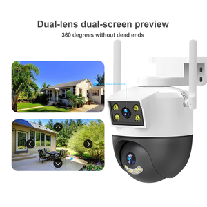 Rete IP per interni Mini intelligente citofono vocale telecamera impermeabile e rotante PTZ tracciamento umanoide con visione notturna - Product Image 3