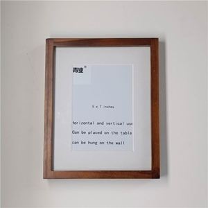 Polishing U Shape Photo <strong>Frame</strong> 7 Inch Photo <strong>Frame</strong> Base Solid Wood Photo <strong>Frame</strong> Customized Logo Fashionable Environment Friendly - Product Image 3