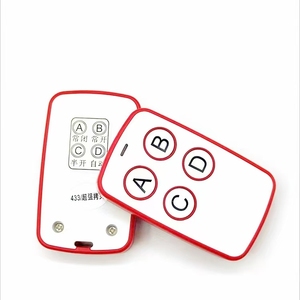 433MHz Auto apriporta per Garage telecomando duplicatore a 4 canali con codice clonazione chiave Auto in plastica - Product Image 5
