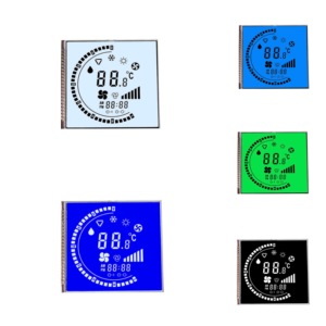 Display LCD personalizzato schermo termostato digitale Display LCD di estensione del telecomando dell'aria condizionata - Product Image 6