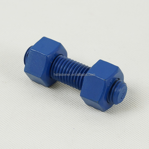 Cường độ cao ASTM A193 B7 Stud Bolt với ASTM A194 2h Hex Nut tiêu chuẩn chủ đề PTE lớp phủ - Product Image 4