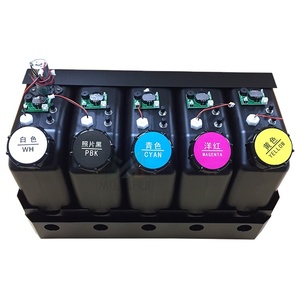 Hệ Thống Cấp Mực In Số Lượng Lớn 5 + 5 UV Bể Mực 5 Màu Cho Mimaki JFX-1631 UJV-160 UJF-3042 - Product Image 1