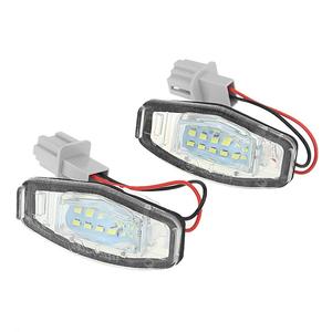 ไฟอัตโนมัติLedป้ายทะเบียนด้านหลังจํานวนโคมไฟสําหรับHonda Accord Odyssey CivicซีดานCity Acura MDX TSX ILX RDX RL TL - Product Image 3