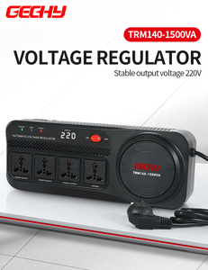 1000VA 4 Steckdosen Ausgangs relais Steuerung Elektrischer Wechselstrom SVC Leistung Automatische Spannungs regler Stabilisatoren 1KVA AVR 220V Einphasig
