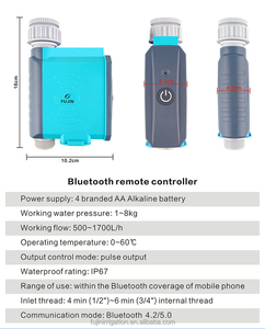 FUJIN di plastica durevole Bluetooth telecomando di irrigazione del telefono cellulare Timer per il giardino - Product Image 5