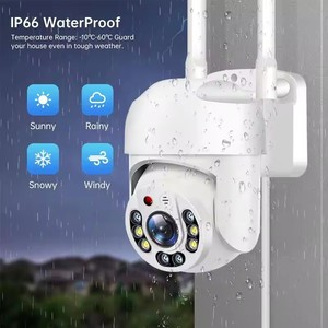 Glomarket กล้องรักษาความปลอดภัย PTZ 3MP ไร้สายกลางแจ้งกล้องรักษาความปลอดภัย IP Wi-Fi วิสัยทัศน์กลางคืนตรวจจับการเคลื่อนไหว2ทางเสียงสมาร์ท - Product Image 6