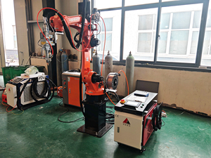3D-Roboter-Laserschweißmaschine mit Schweißnaht-Tracking-System Programmierung Automatische Faserroboter-Schweißer-Workstation 1500w 3000w - Product Image 6