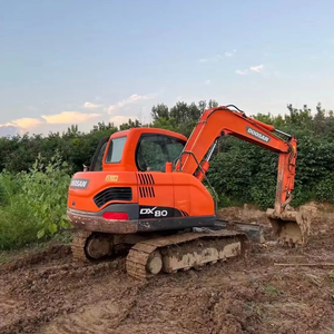 Doosan DX80 in <strong>Excellent</strong> Working Condition 8 Ton Used Crawler Excavator with Core Motor &amp; Bearing Components Performance Tested - Product Image 4