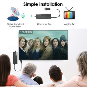 Haohsat TV Stick DVB-T2Pro เครื่องถอดรหัส,4K HEVC DVB ดิจิตอล DVB T2 TV HD Tuner H.265กล่องรับสัญญาณ WIFI DVB C T2แท่งรับสัญญาณทีวี - Product Image 4