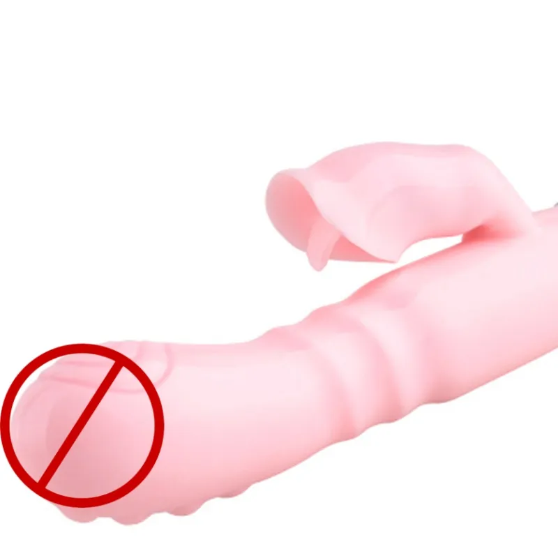 Female Adult Sex Product Frequency Conversion Tongue Licking Vibration Massage Stick Anal G Spot Rabbit Masturbation