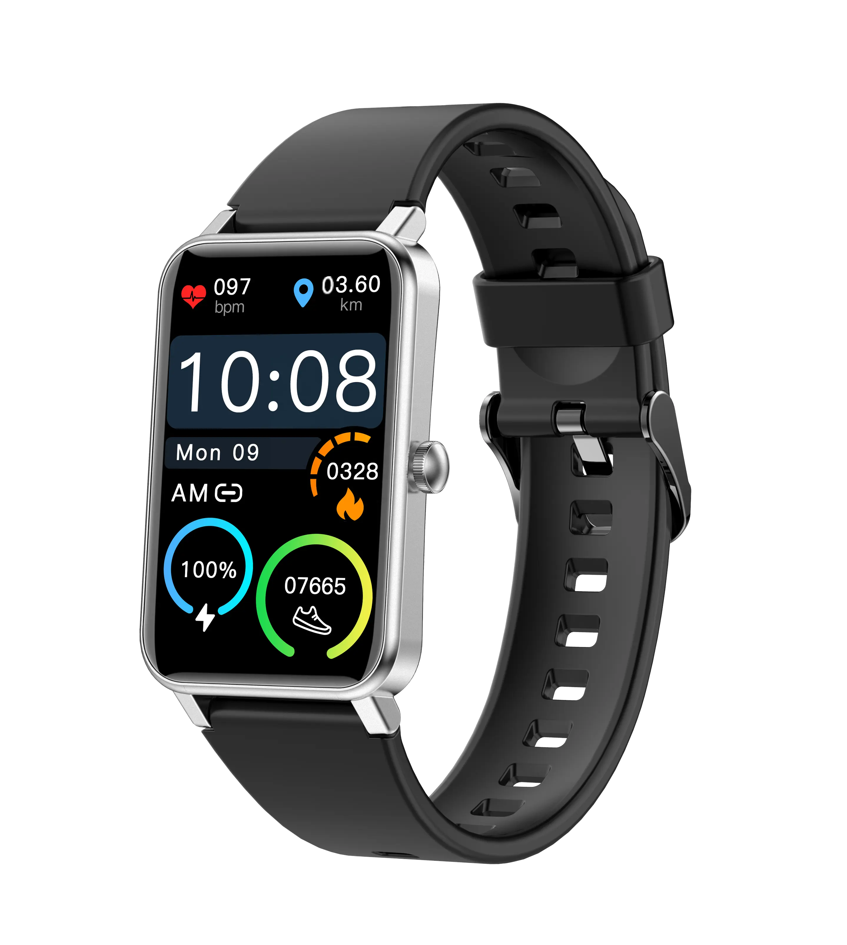 Jam tangan pintar Gps 1.57 inci, arloji cerdas Online pelacak Gps pengingat SMS deteksi tidur monitor tekanan darah