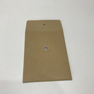 Benutzer definierte Umschlag verpackung Sobre Kraft Brown Fenster umschlag für Karten umschlag - Product Image 4