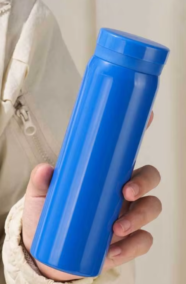 Nueva taza de bolsillo-azul-300 ml